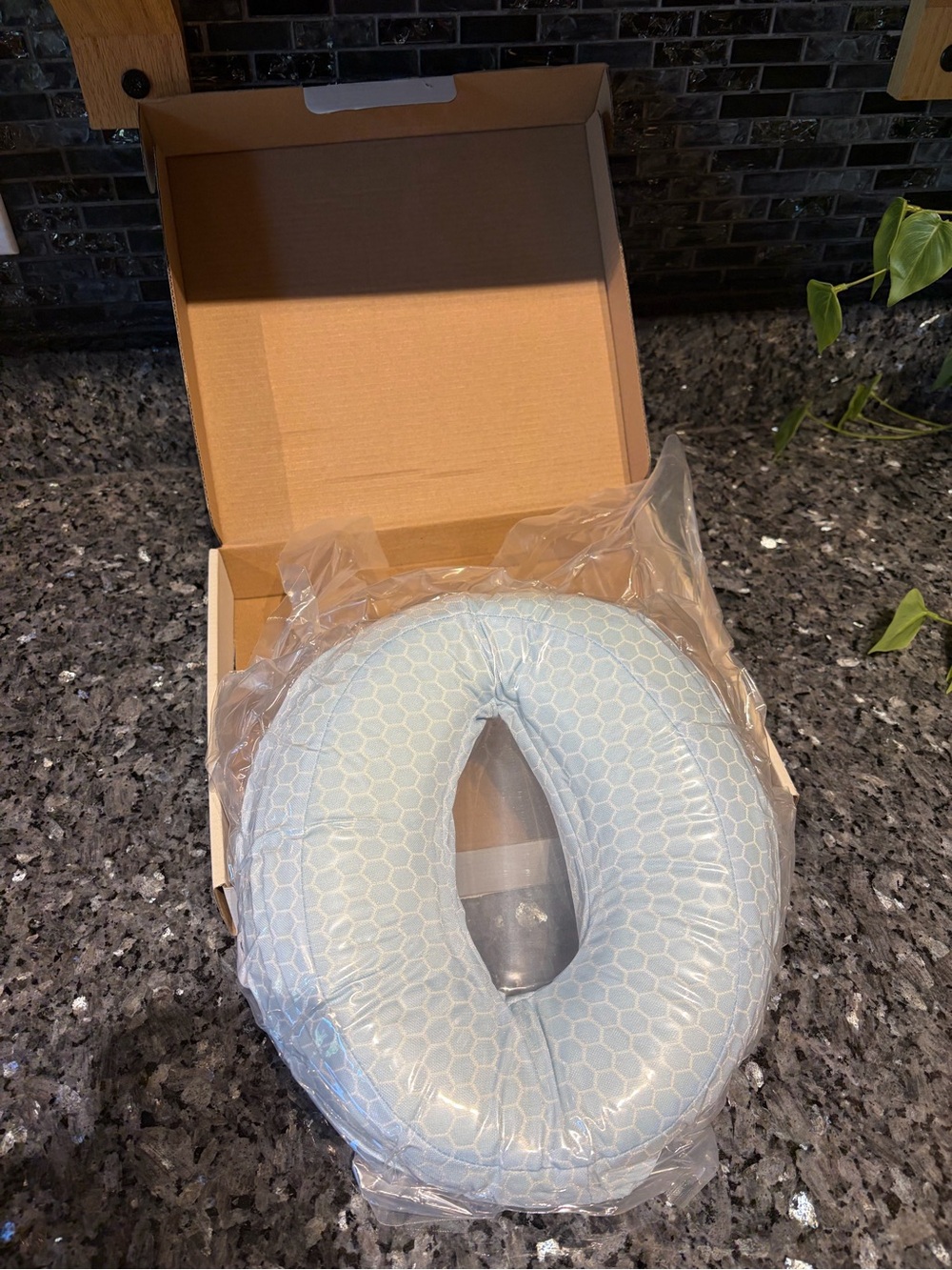 NEW Larixe Face Down Pillow After Eye Surgery for Stomach Sleeper Memory Foam